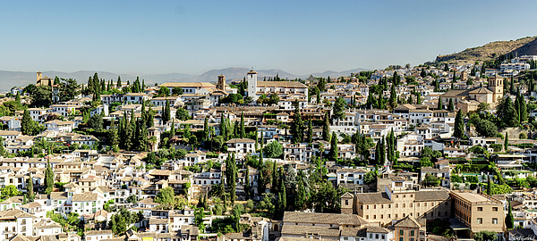 Albaicin from Alhambra 02 by Weston Westmoreland Albaicin from Alhambra 02 by Weston Westmoreland